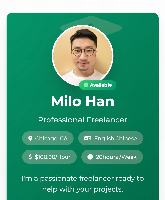 Educator Green Template