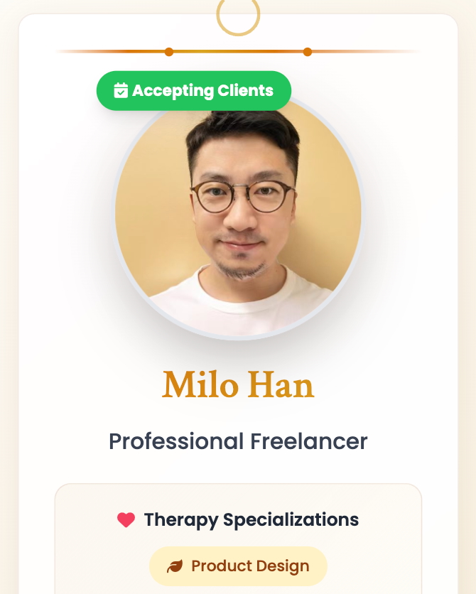 Psychological Counsellor Template